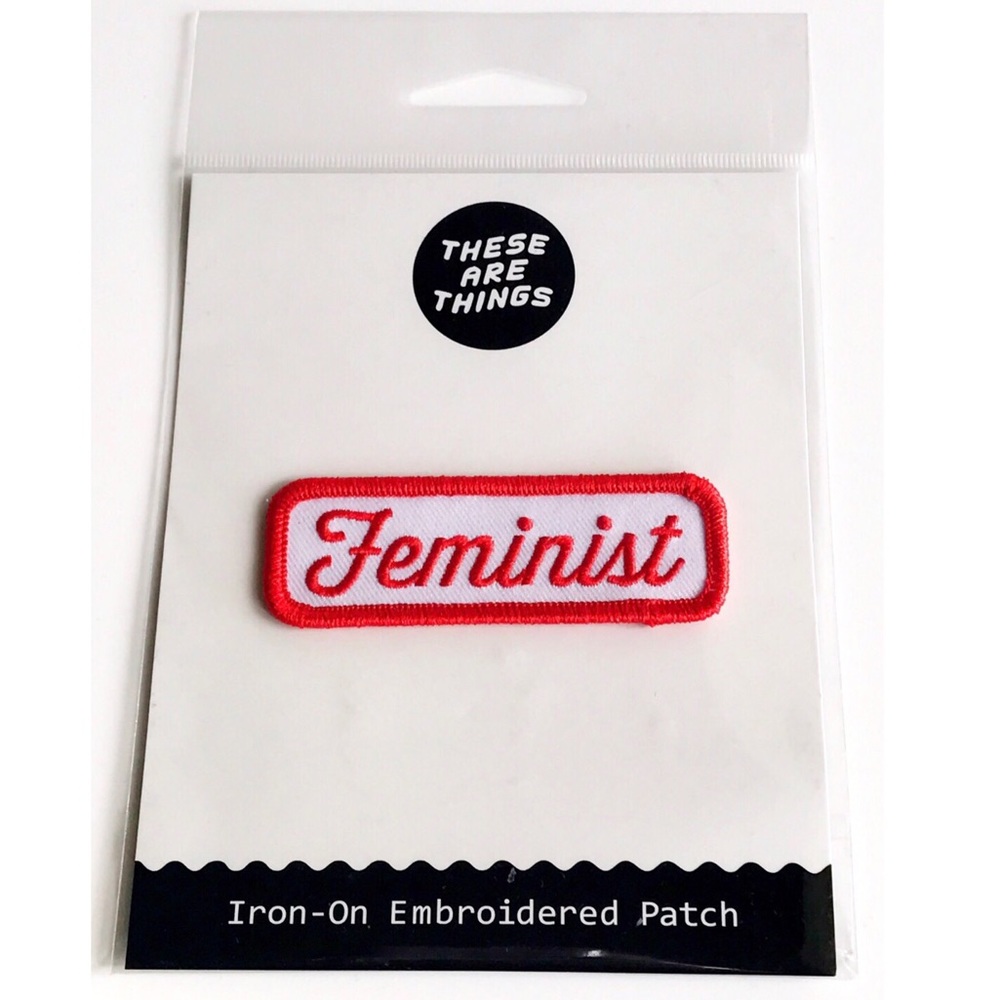 Feminist Iron On Patch